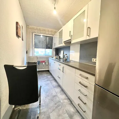 Apartment - Graphite Modern 3-room - Stylish Grey Interior - Spacious Terrace - Fully Equipped Kitchen - Wi-fi - Renovated 2024 - & Convenient Location - Free Parking - Near Bus & Airport -