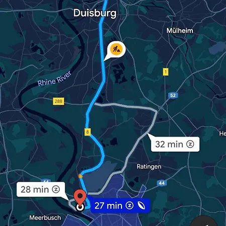 Apartment - Graphite Modern 3-room - Stylish Grey Interior - Spacious Terrace - Fully Equipped Kitchen - Wi-fi - Renovated 2024 - & Convenient Location - Free Parking - Near Bus & Airport - Duisburg